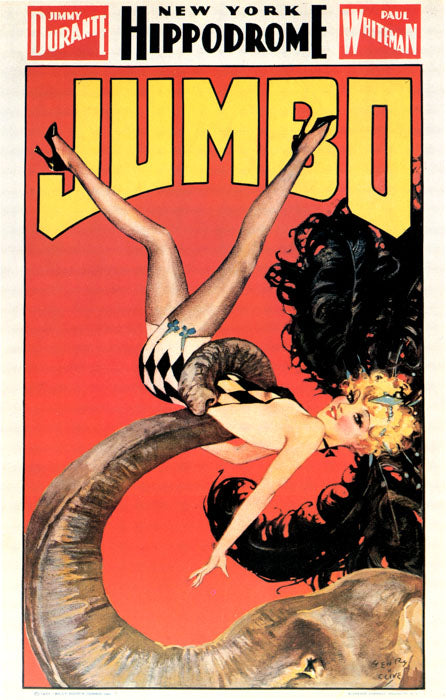 Jumbo (1935) - repro sourced from rare flyer