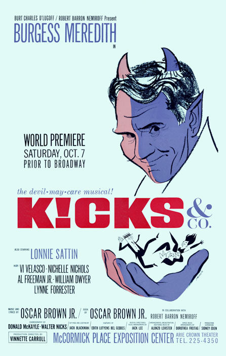 Kicks & Co. (Rare 1961 Pre-Broadway Flop) - repro