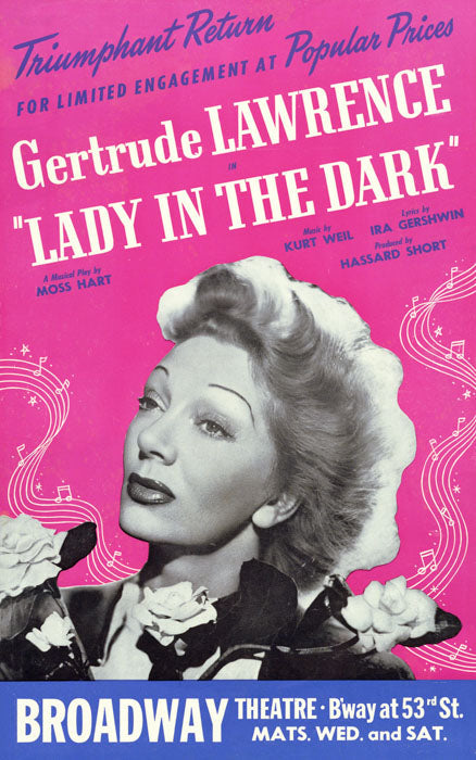Lady in the Dark (Gertrude Lawrence) - repro