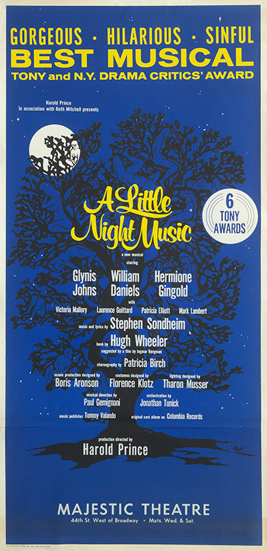 A Little Night Music Three-Sheet
