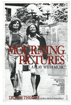 Mourning Pictures(1974 play with music)- repro