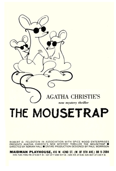 The Mousetrap (First US Production, 1960, repro)
