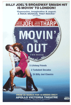 Movin' Out (London Cast, One Copy Only)