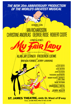 My Fair Lady (1976 Broadway Revival) - repro