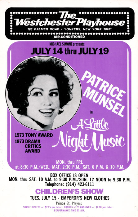 A Little Night Music (1975 summer stock) - repro