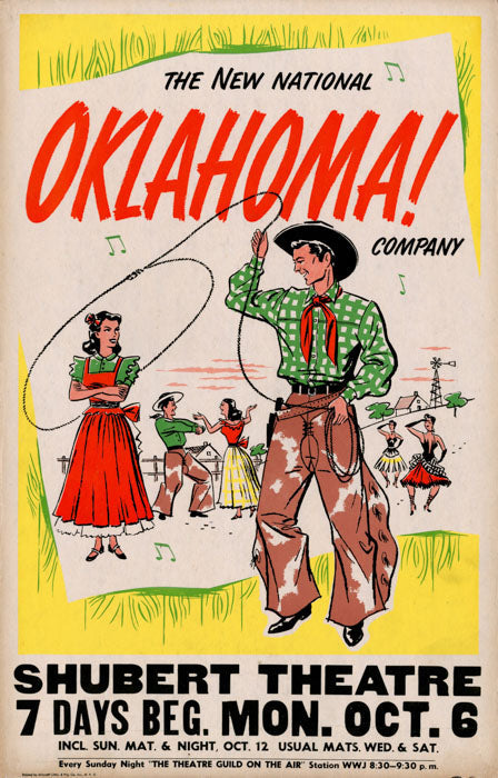 Oklahoma! (1952 National Tour) - repro
