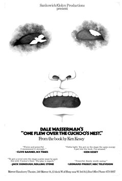 One Flew Over the Cuckoo's Nest (off-Broadway,1971) - repro