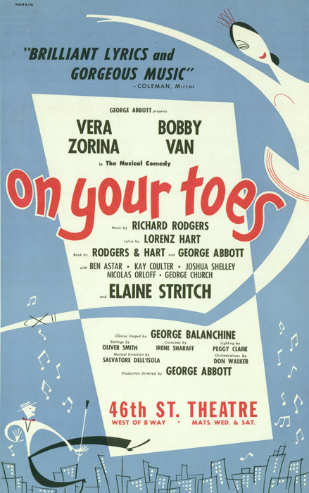 On Your Toes (original, vintage repro)