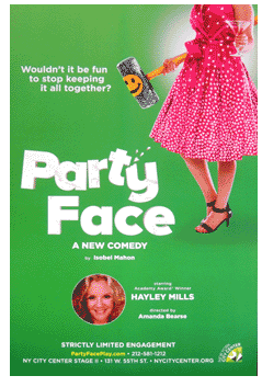 Party Face (2018 off-Broadway, Haley Mills)