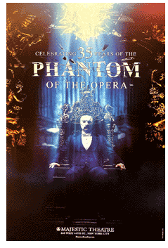 The Phantom of the Opera (final Broadway poster, 35 Years) limited quantity