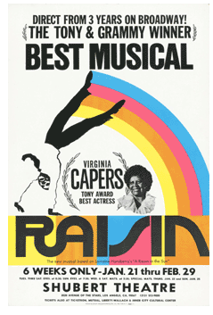 Raisin (1976, Shubert, LA) - repro