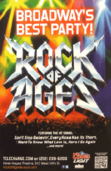 Rock of Ages (16" x 24", paper, 2012 Broadway)