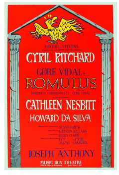 Romulus (1962, Gore Vidal) - repro