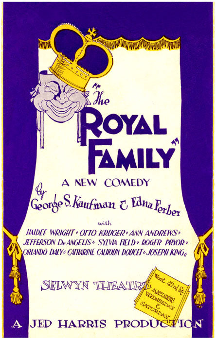 The Royal Family (1927) taken from Herald – repro