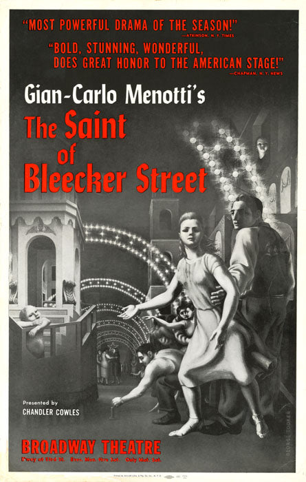 The Saint of Bleecker Street (1954) repro
