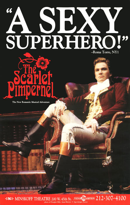 The Scarlet Pimpernel ("Sexy Super-Hero" version, 1997)- repro