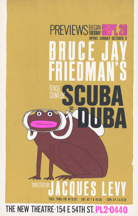 Scuba Duba (1967, off-Broadway) = repro