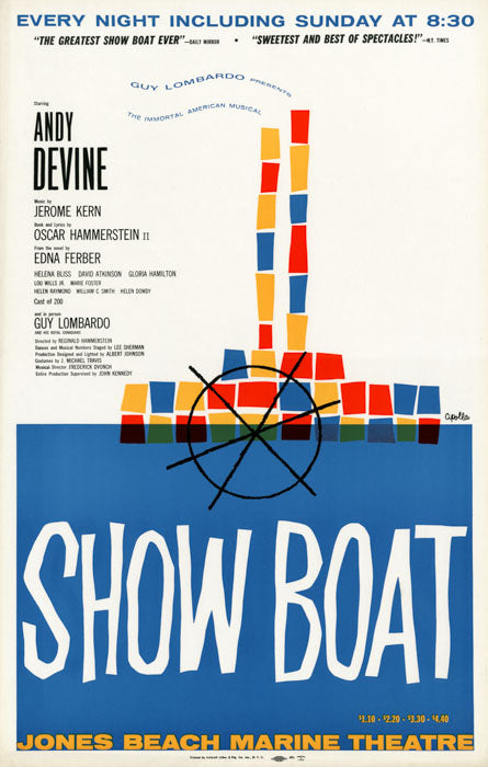 Show Boat (Jones Beach, 1957) - repro
