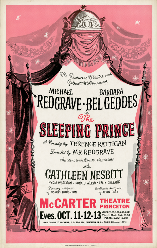 The Sleeping Prince (1956) - repro