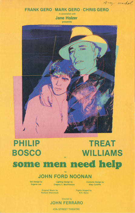 Some Men Need Help (Design by Warhol)