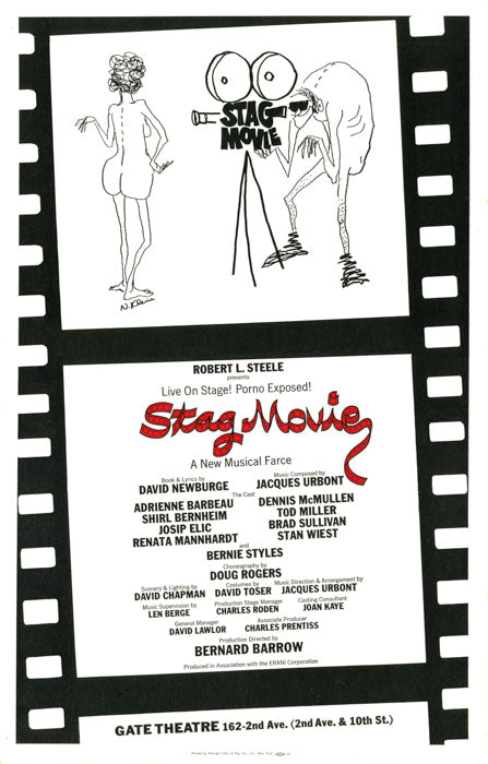 Stag Movie (off-Broadway,1971) - repro