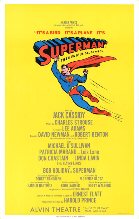 Superman (1966, yellow version) repro