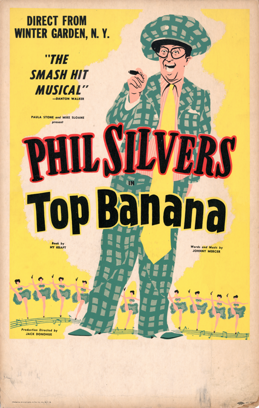 Top Banana (1953 Phil Silvers, tour) - repro