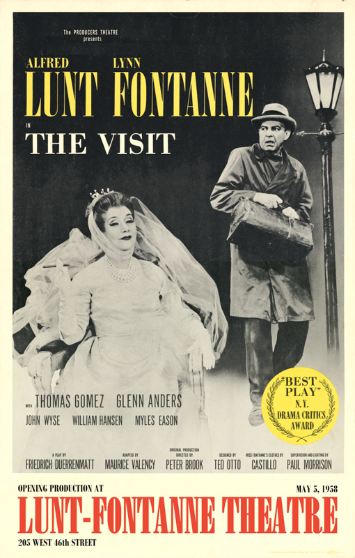 The Visit (1958) - repro