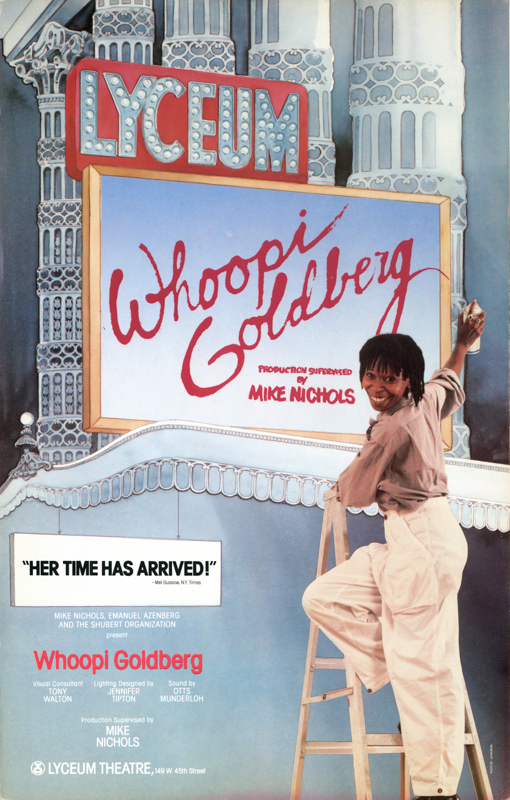 Whoopi Goldberg (1984) - repro