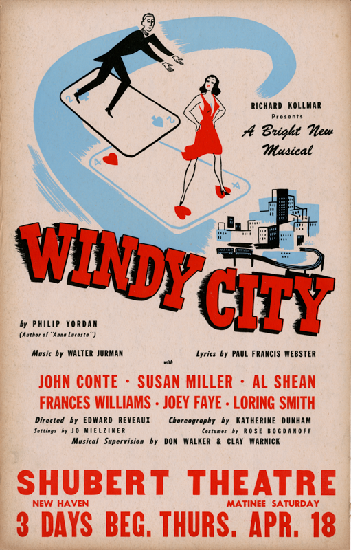 Windy City (1946 New Haven tryout, closed on the road) - repro